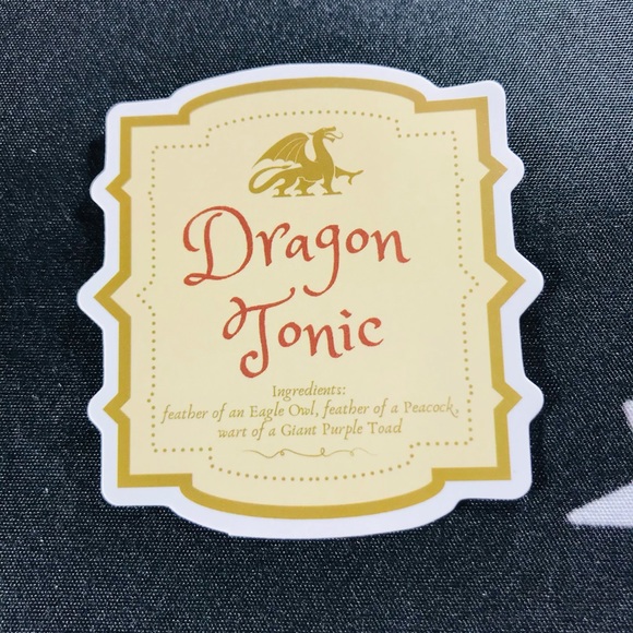 Dragon Tonic Witchy Sorceress Supreme Potion B0ttle Label Sticker - Picture 3 of 6